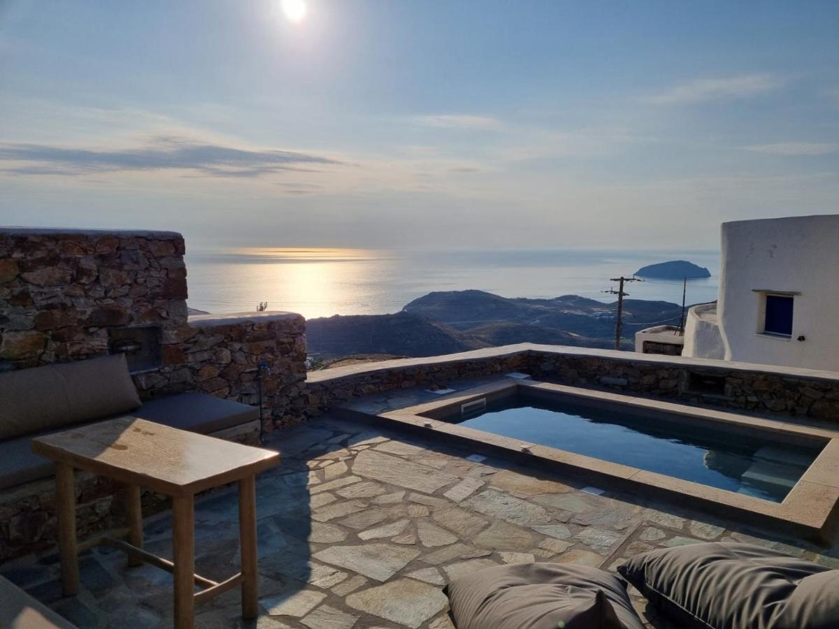 Petrias Pool House Apartment Serifos Town Exterior photo